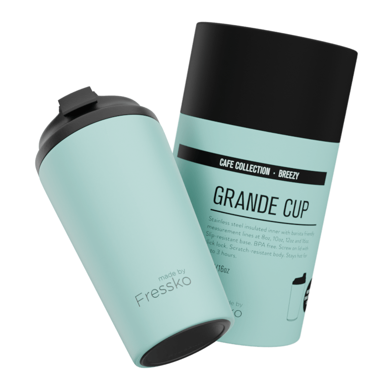 Fressko Grande Breezy Reusable Coffee Cup 475ml 16oz