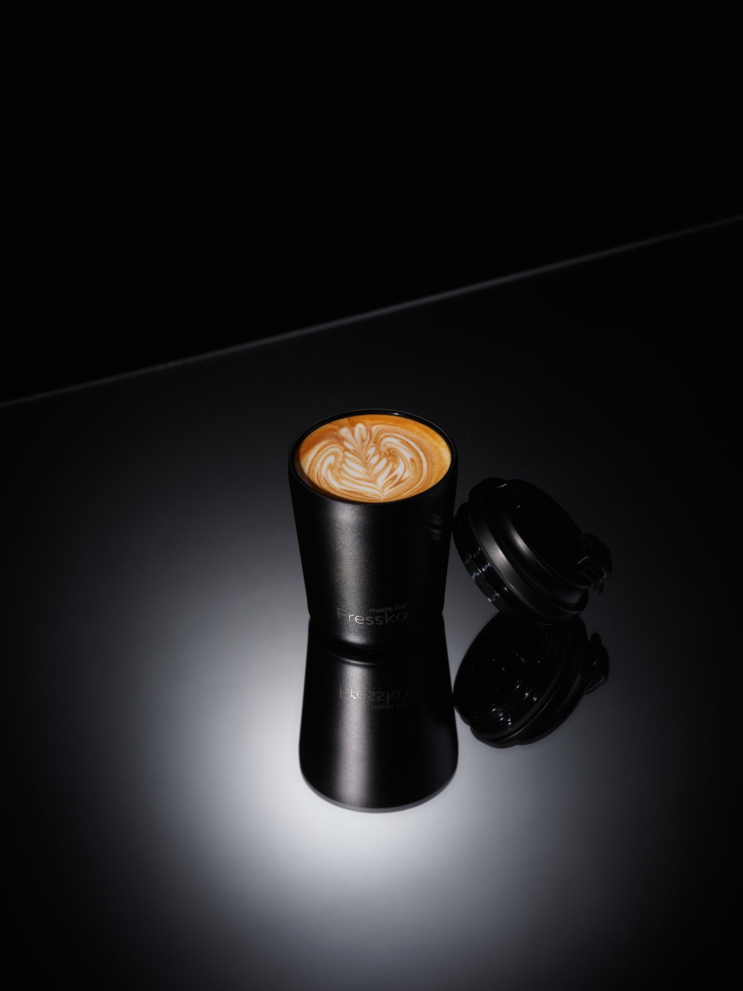 Made By Fressko Piccolo Reusable Coffee Cup Ceramic 118ml Coal