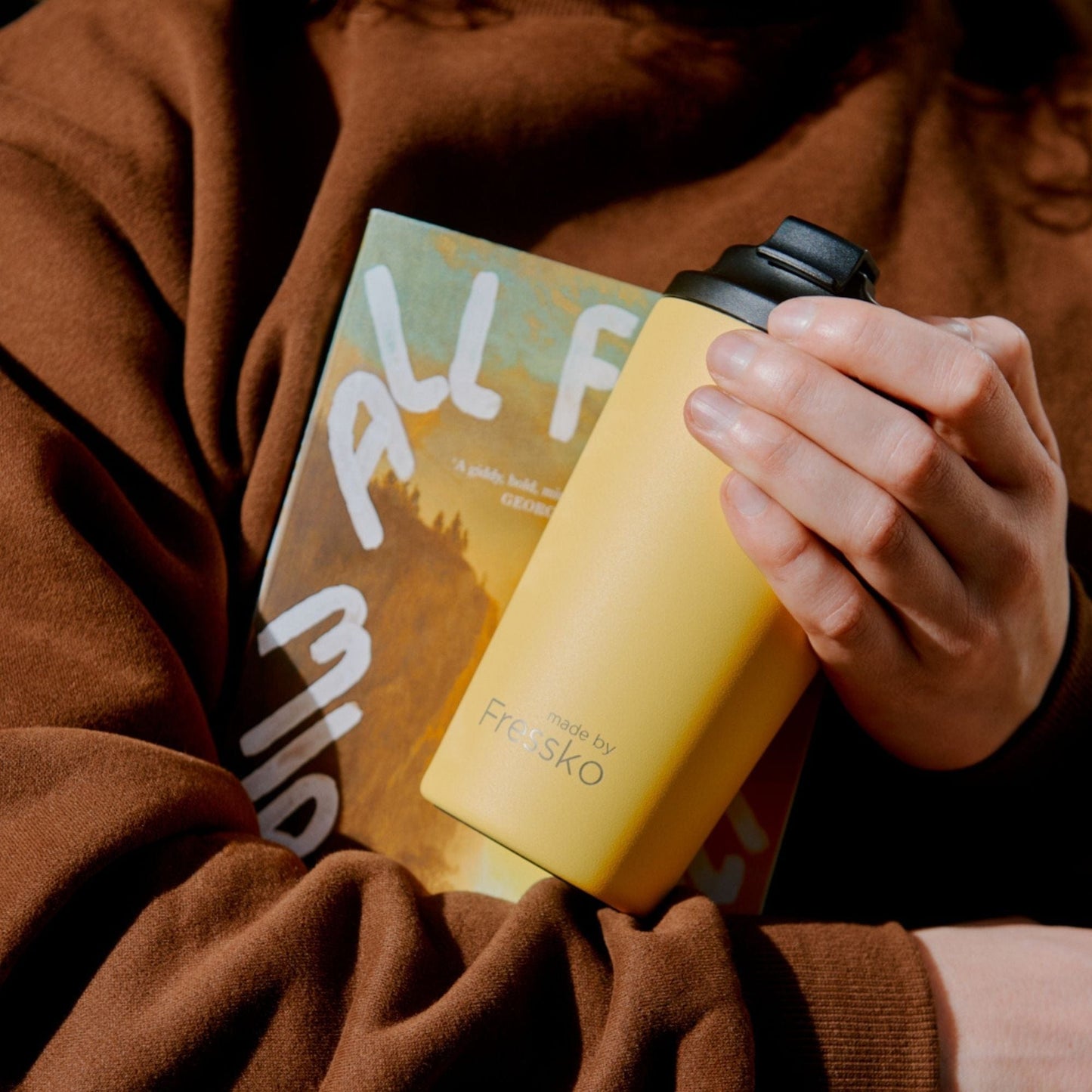 Fressko Grande Reusable Coffee Cup 475ml/16oz Canary
