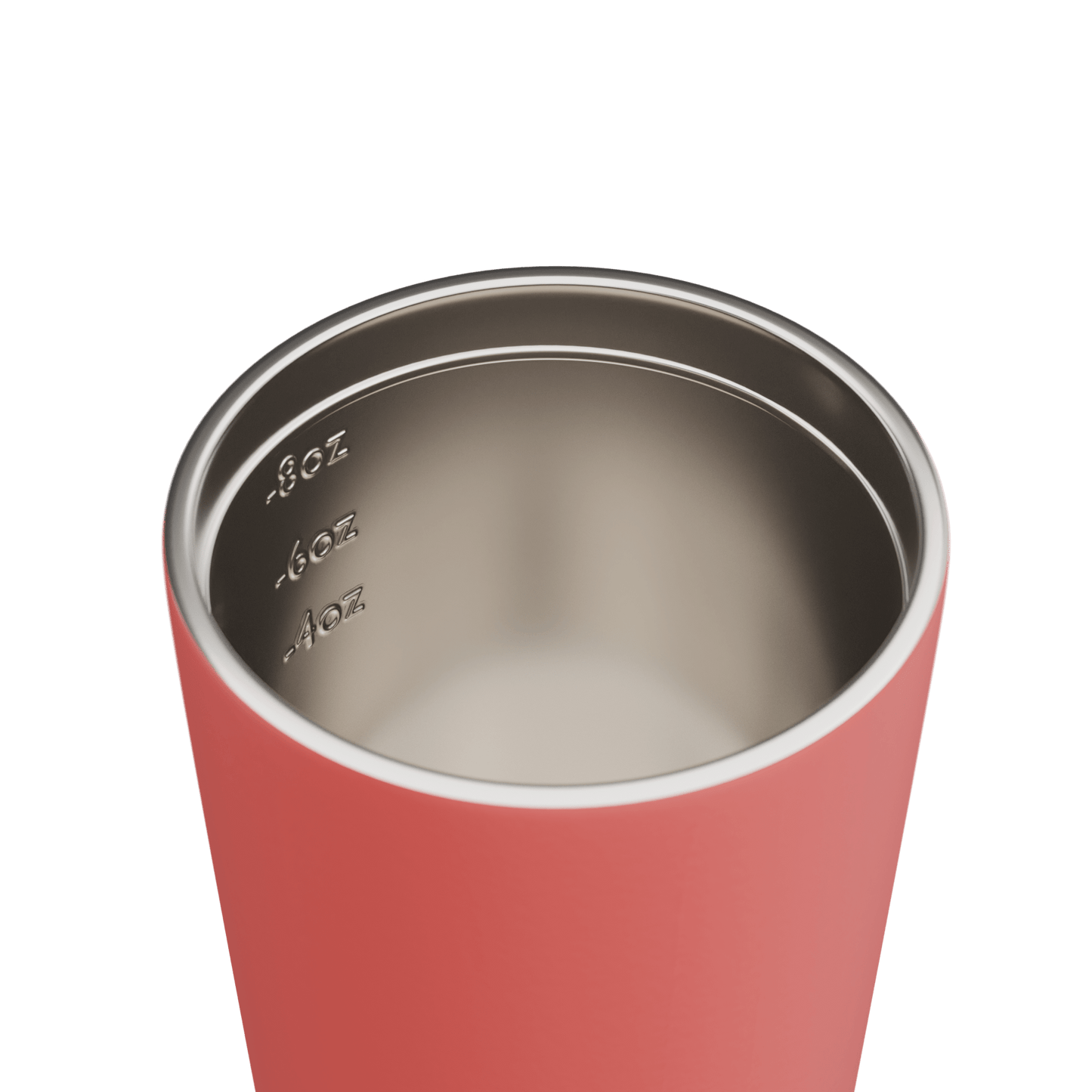 Fressko Bino Reusable Coffee Cup 8oz Coral