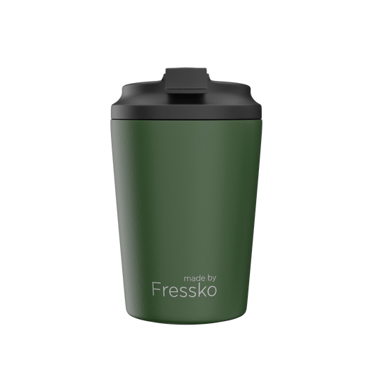 Fressko Bino Reusable Coffee Cup 8oz Khaki
