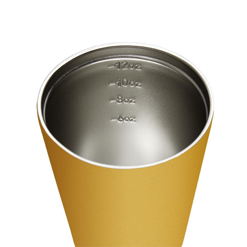 Fressko Camino Reusable Coffee Cup Insulated 12oz Canary