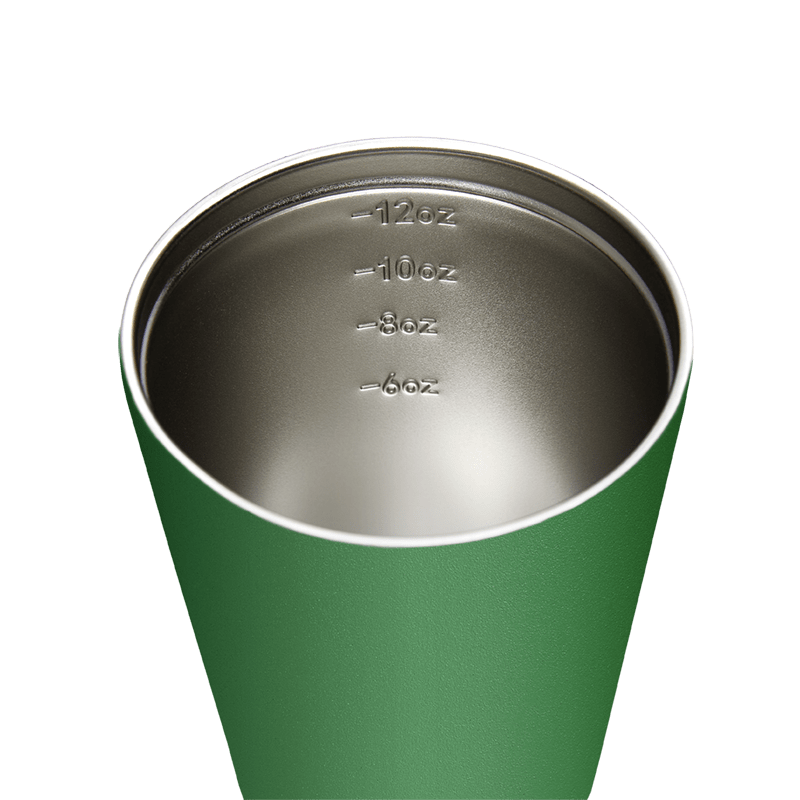 Fressko Camino Reusable Coffee Cup 12oz Clover Stainless Steel