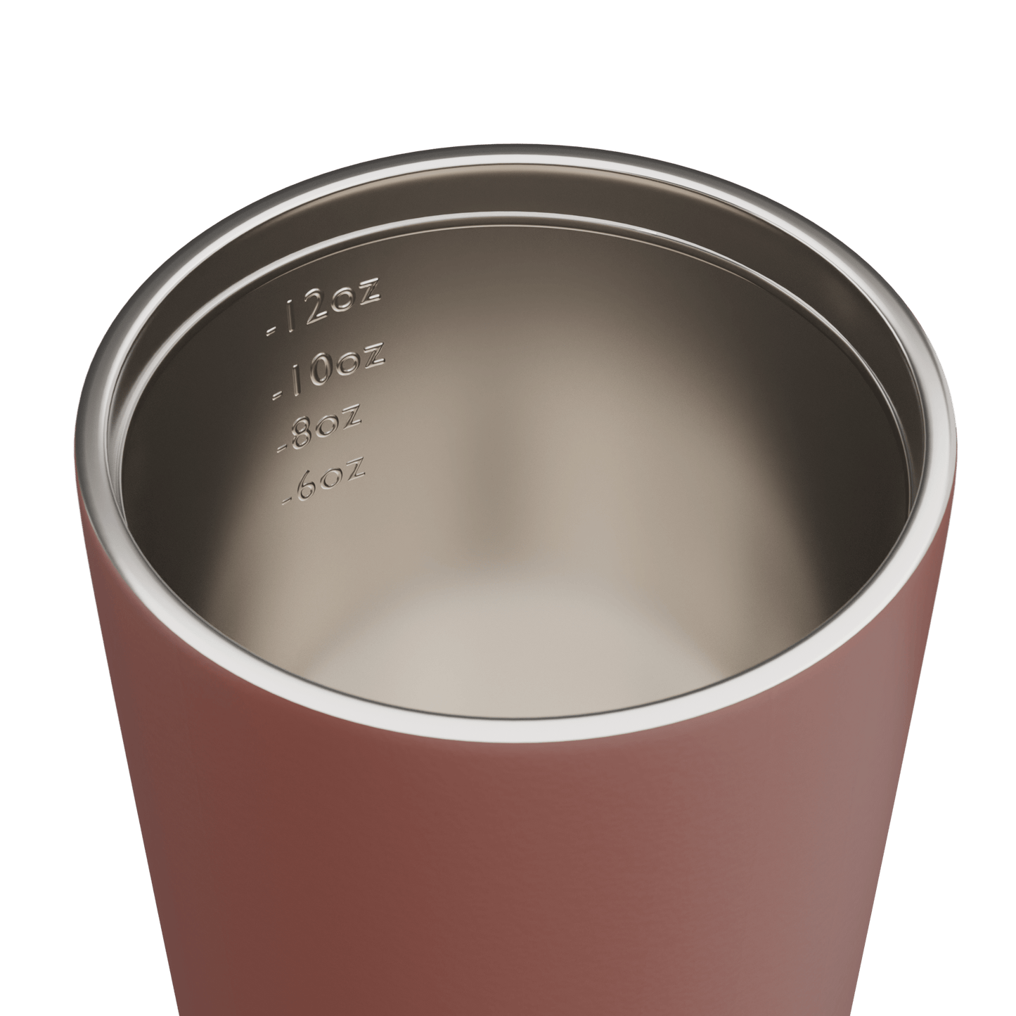 Fressko Camino Reusable Coffee Cup Stainless Steel Tuscan 12oz