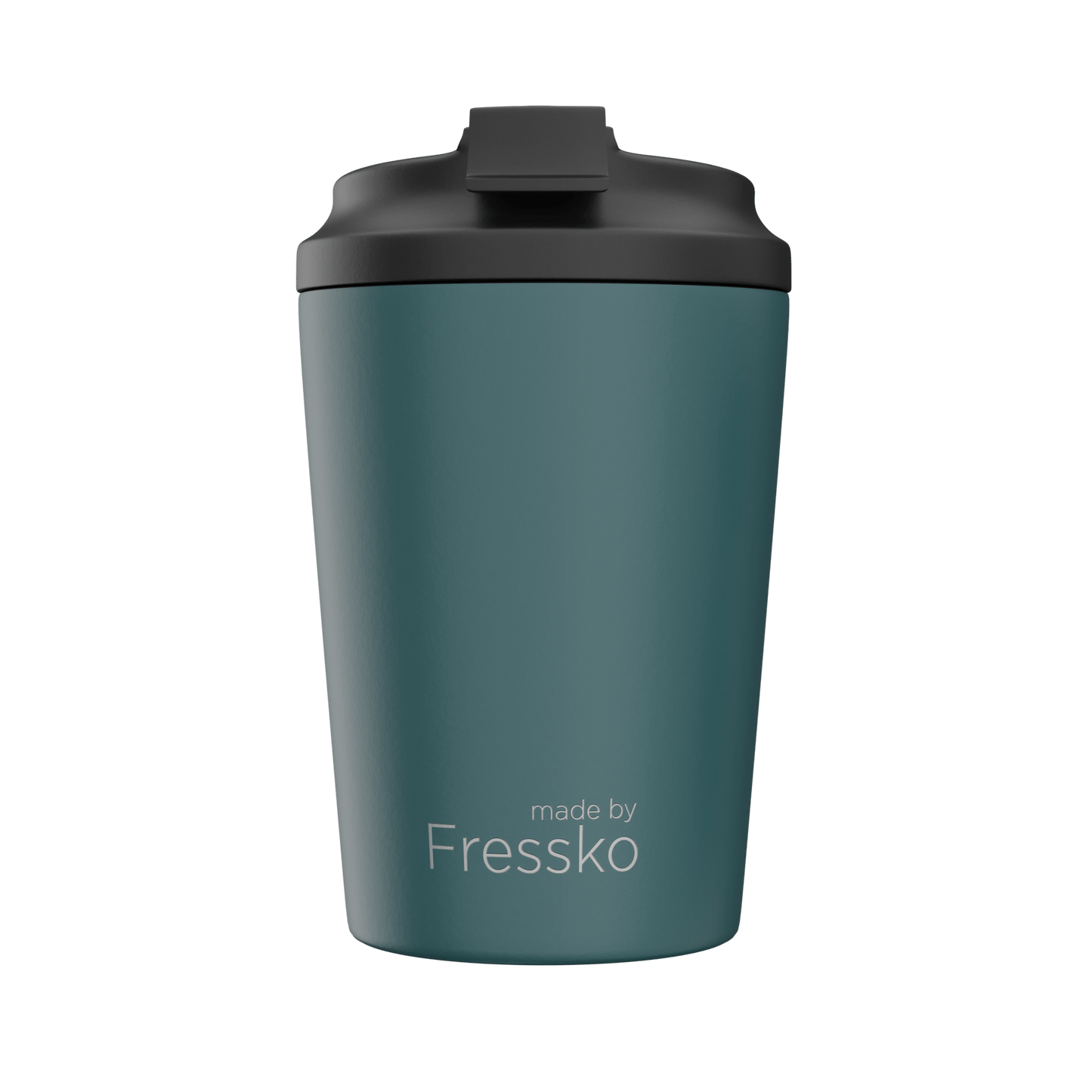 Fressko Camino Emerald Reusable Coffee Cup 340ml Ceramic Lined