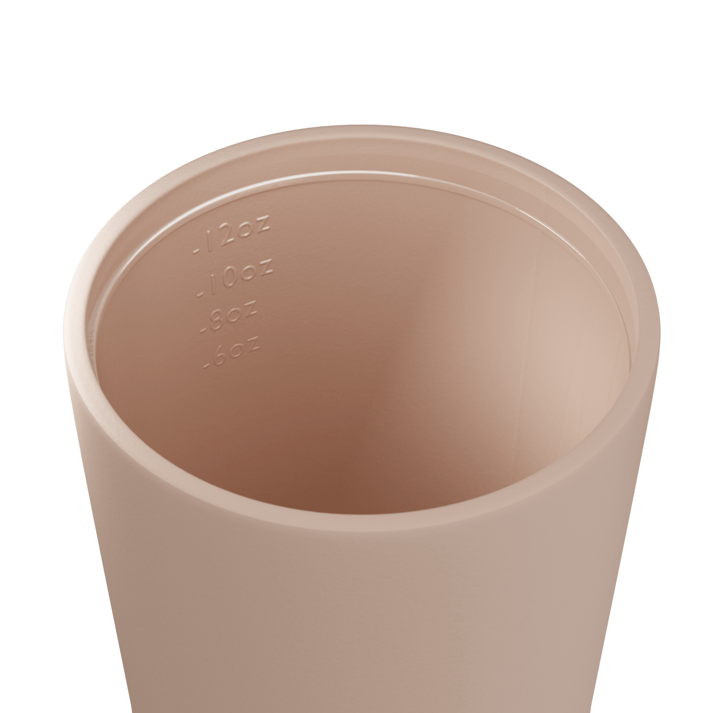 Fressko Camino Reusable Ceramic Coffee Cup 12 oz Oat