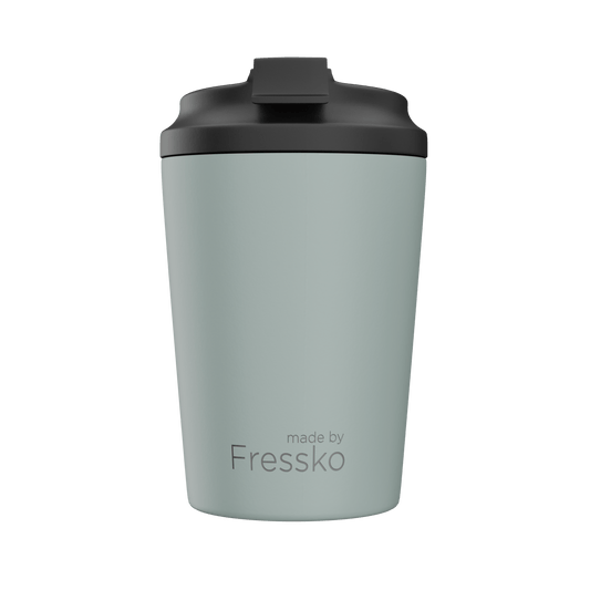 Fressko Camino Ceramic Reusable Coffee Cup 340ml Sage