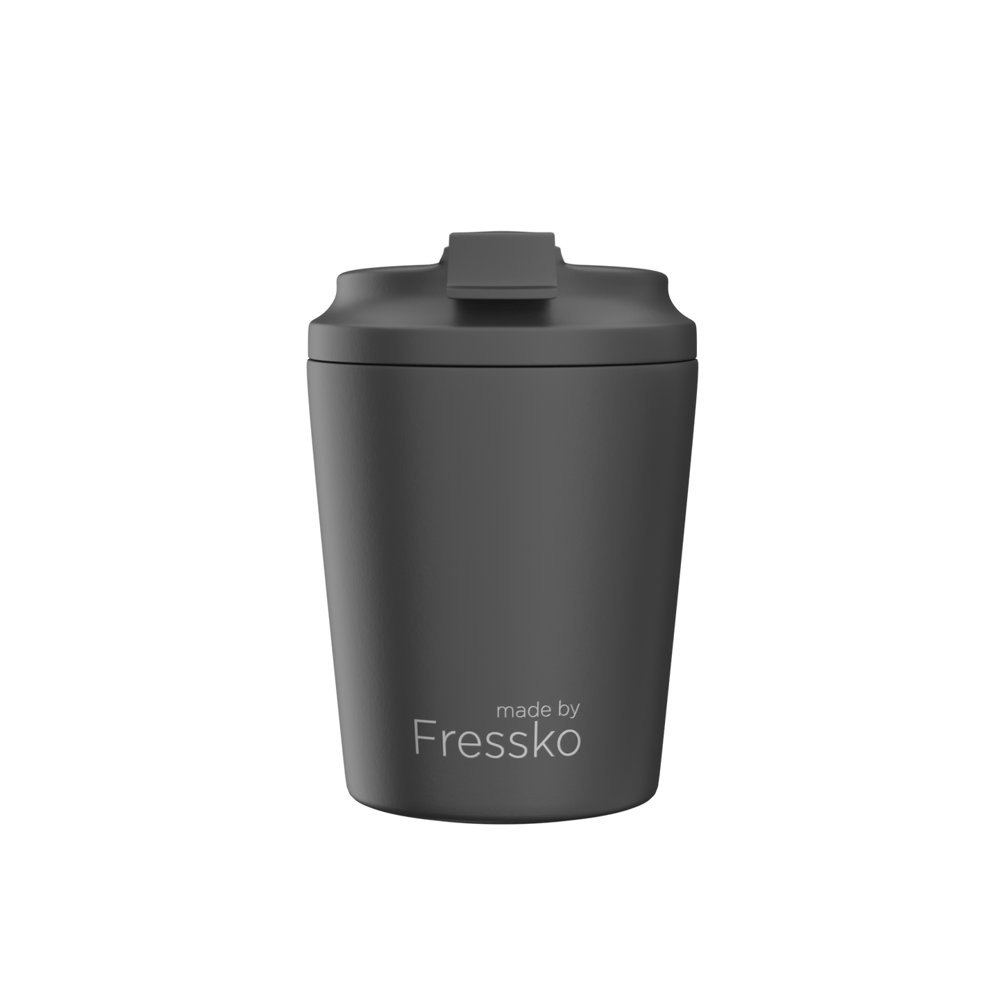 Made By Fressko Piccolo Reusable Coffee Cup Ceramic 118ml Coal
