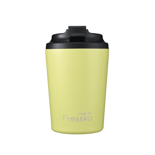 Fressko Bino Reusable Coffee Cup Stainless Steel 8oz Sherbet