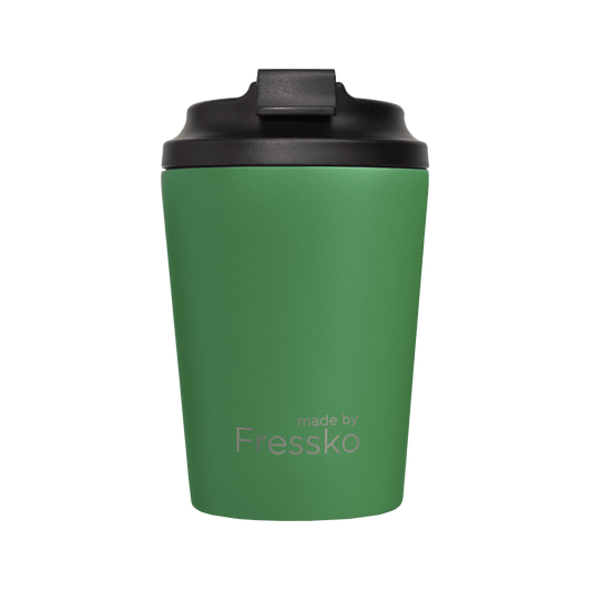 Fressko Camino Reusable Coffee Cup 12oz Clover Stainless Steel