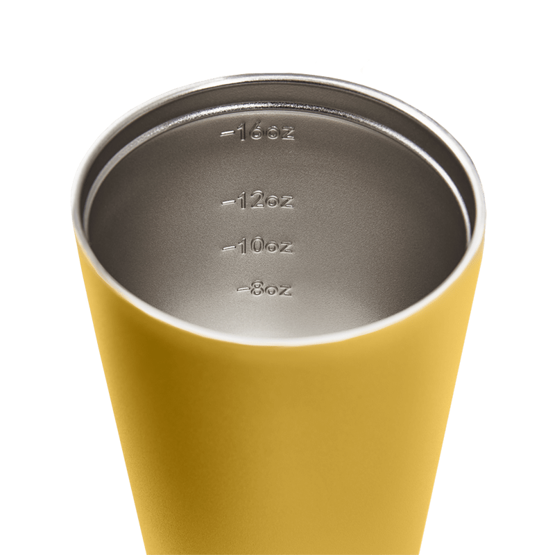 Fressko Grande Reusable Coffee Cup 475ml/16oz Canary