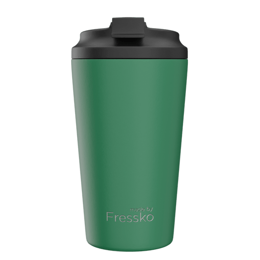 Fressko Grande Reusable Coffee Cup Stainless Steel 475ml Clover