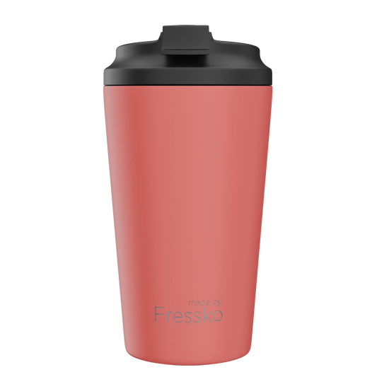 Fressko Grande Reusable Coffee Cup Stainless Steel 475ml Coral