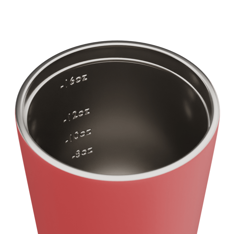 Fressko Grande Reusable Coffee Cup Stainless Steel 475ml Coral