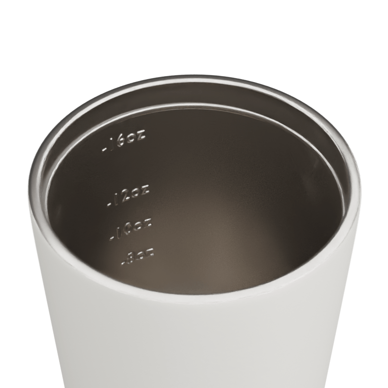 Made By Fressko Grande Frost Stainless Steel Reusable Coffee Cup 16oz