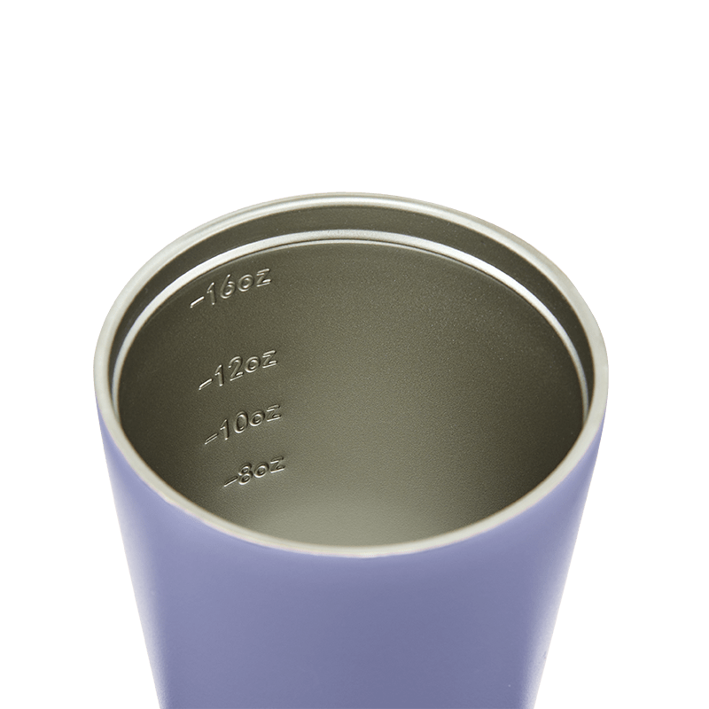 Fressko Grande Reusable Coffee Cup 16oz Grape Stainless Steel