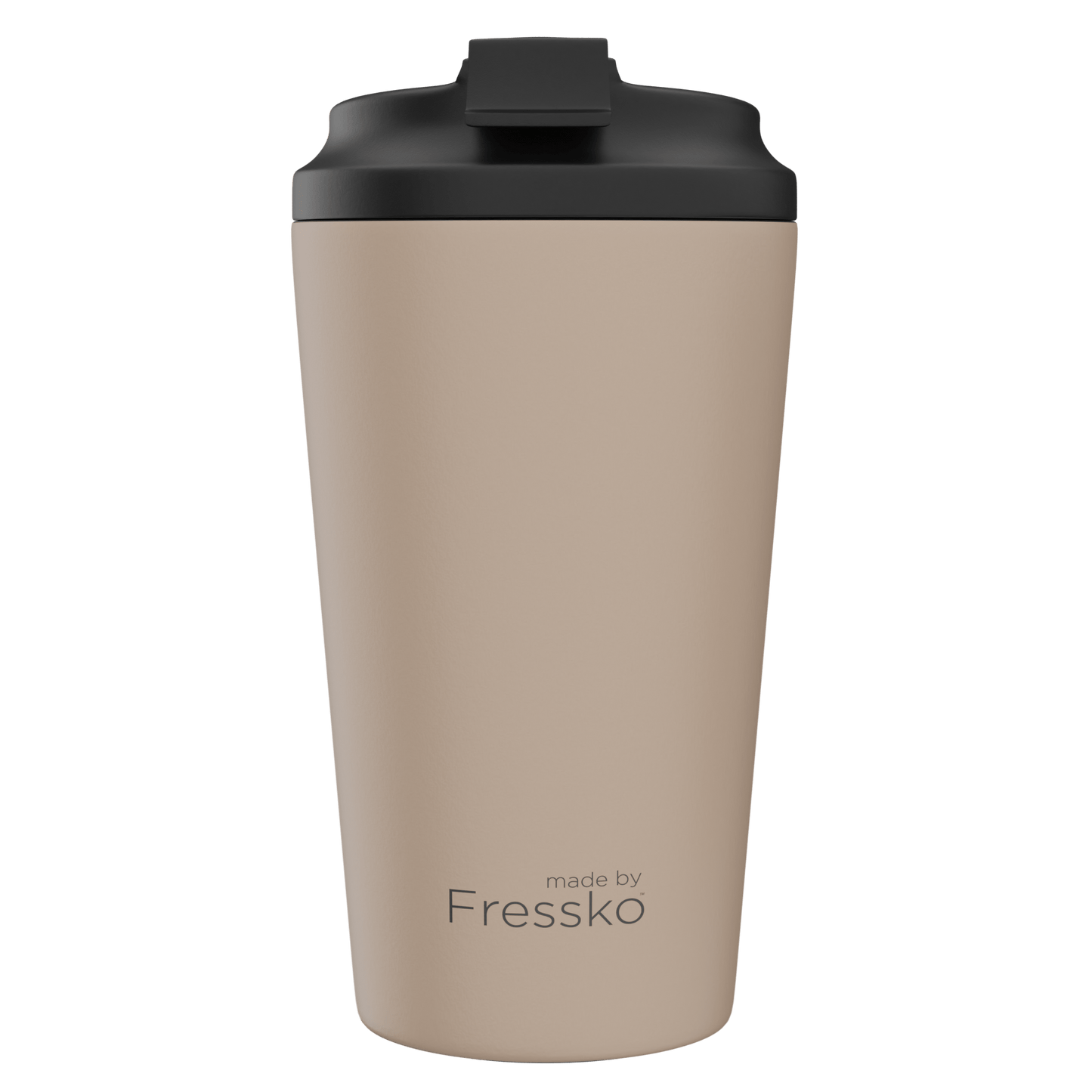 Fressko Grande Reusable Coffee Cup 16oz Oat Stainless Steel