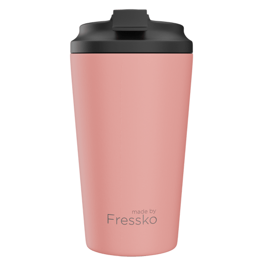 Fressko Grande Reusable Coffee Cup 16oz Peachy Pink