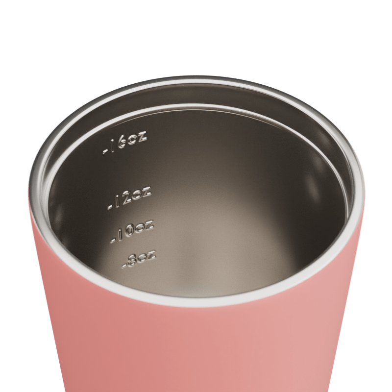 Fressko Grande Reusable Coffee Cup 16oz Peachy Pink